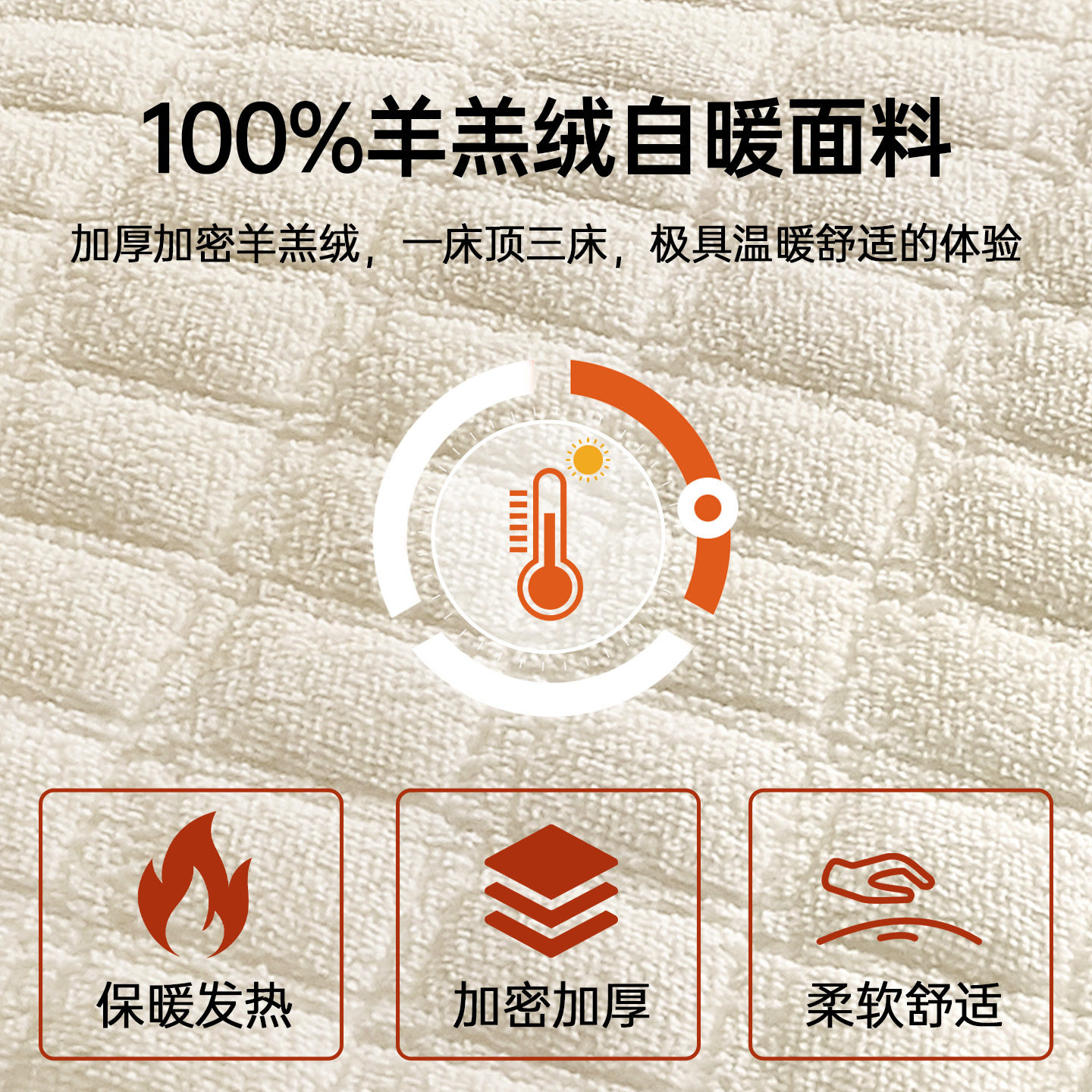 筱彤羊羔绒床垫遮盖物家用卧室冬化纤被