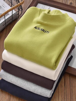 男童德绒打底衫中大童印花内搭