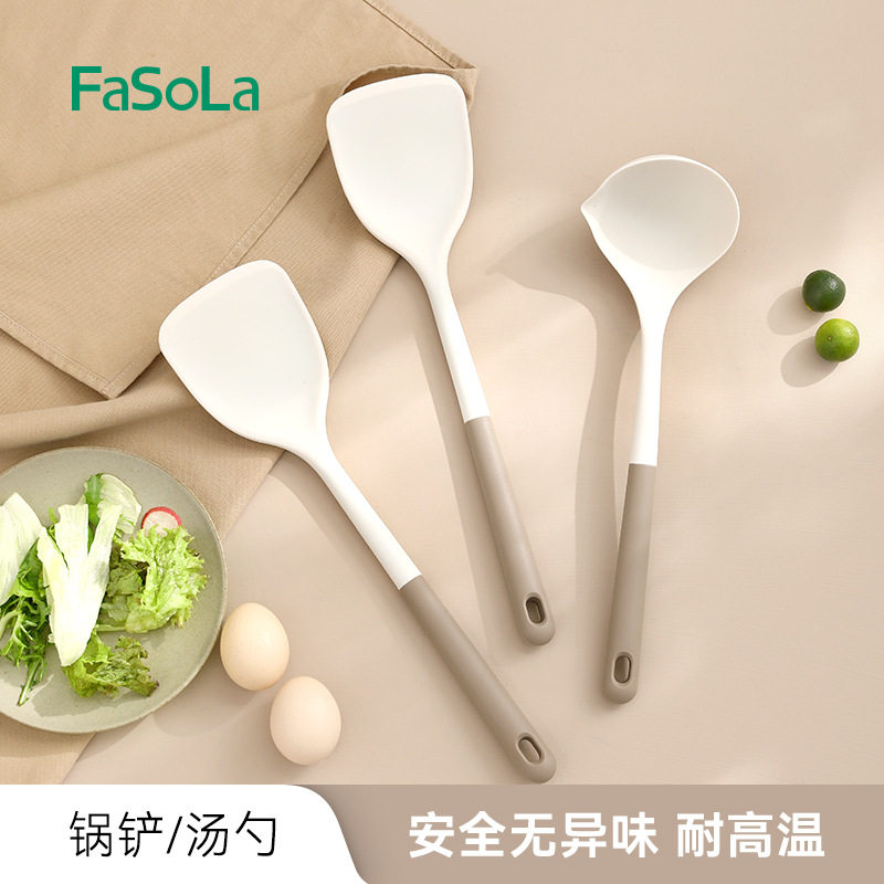 家用硅胶锅铲汤勺厨房炒