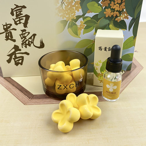 桂花植物香薰扩香石无火