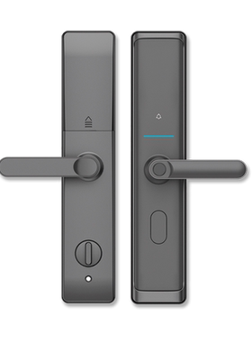 洛克曼（LOCKMAN）智能门锁 X1指纹锁 C级锁芯 五合一 半自动