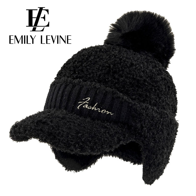 保暖帽加绒加厚时尚可爱