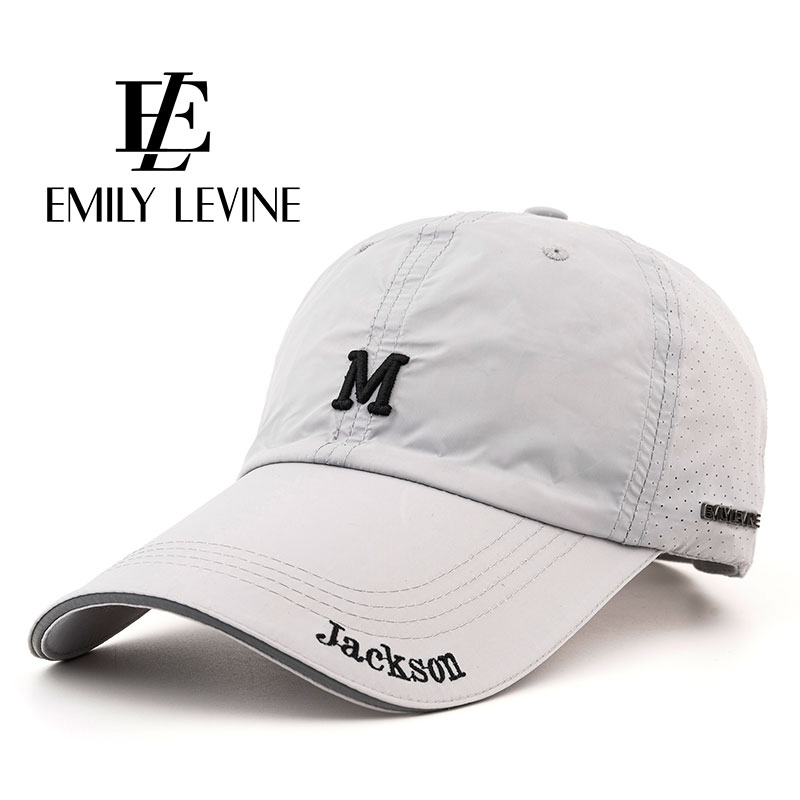 帽子男夏款潮流透气鸭舌帽女显脸小ins2024年新款加长帽檐棒球帽