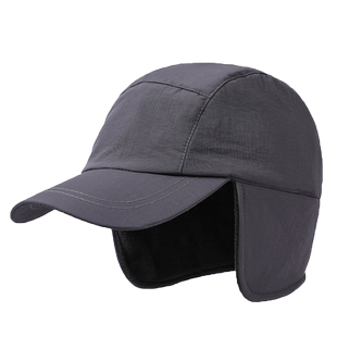 东北防寒帽子男款2024新款鸭舌帽女潮牌户外冬季骑行帽子护耳防水