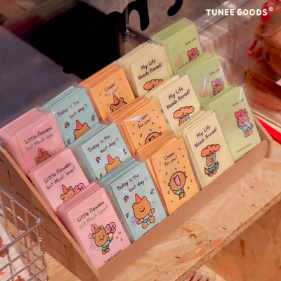 TUNEEGOODS光栅卡闪卡生日小卡