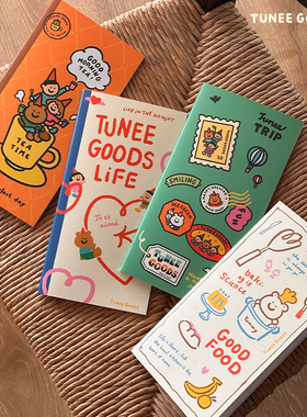 TUNEE GOODS 插画手帐本 便携设计笔记本TN内芯标准日程本