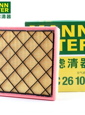 曼牌空气滤芯C26108适用英朗GTXT科鲁兹1.6L 1.8L 众泰T600滤清器