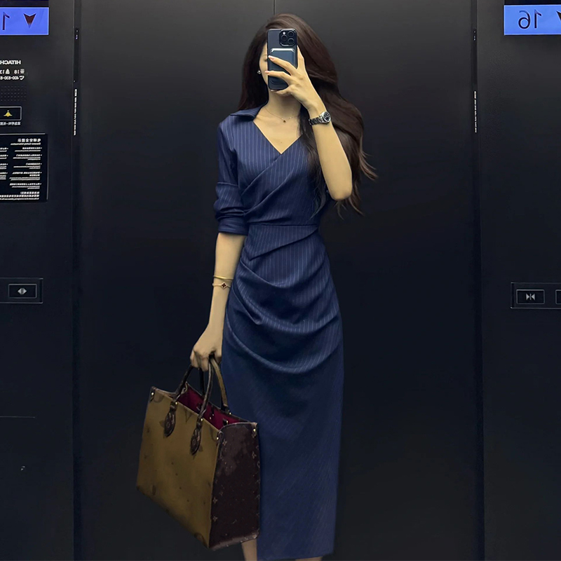 正式场合气质连衣裙气质裙子