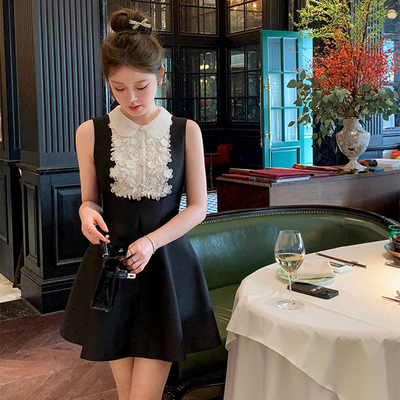 miu系千金蕾丝娃娃领连衣裙