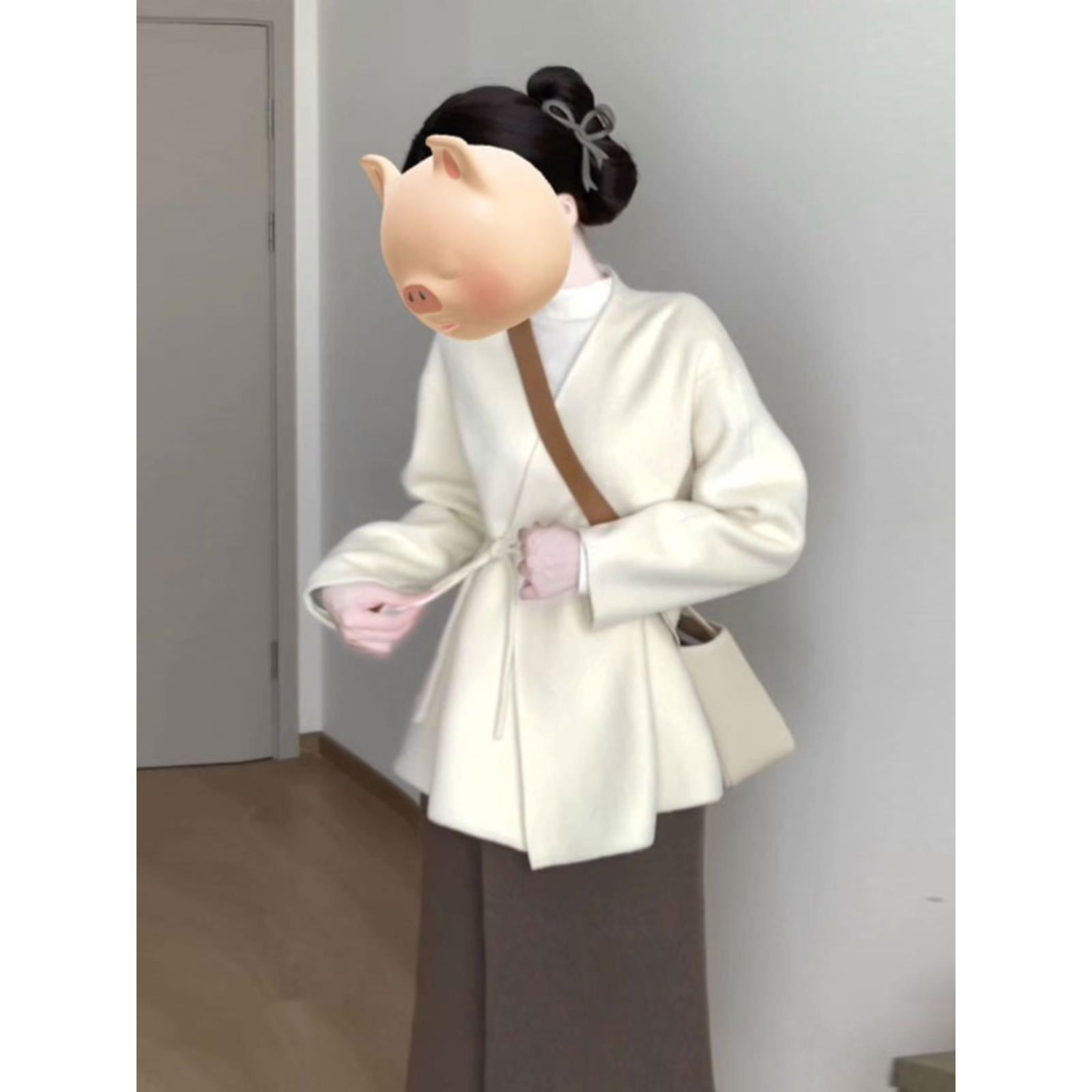韩系独特超好看两件套装女