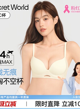 Secret World内衣女小胸聚拢显大无痕美背2025款爆款无钢圈文胸