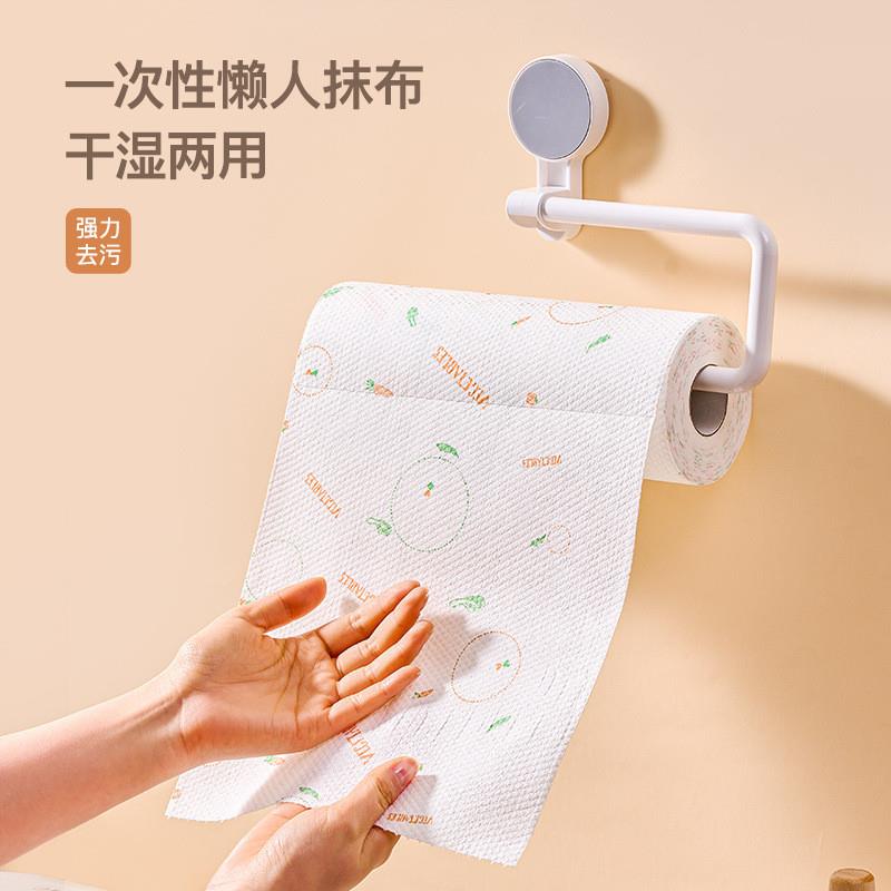 日本懒人抹布干湿两用家用清洁厨房用纸吸油一次性加厚吸水洗碗布