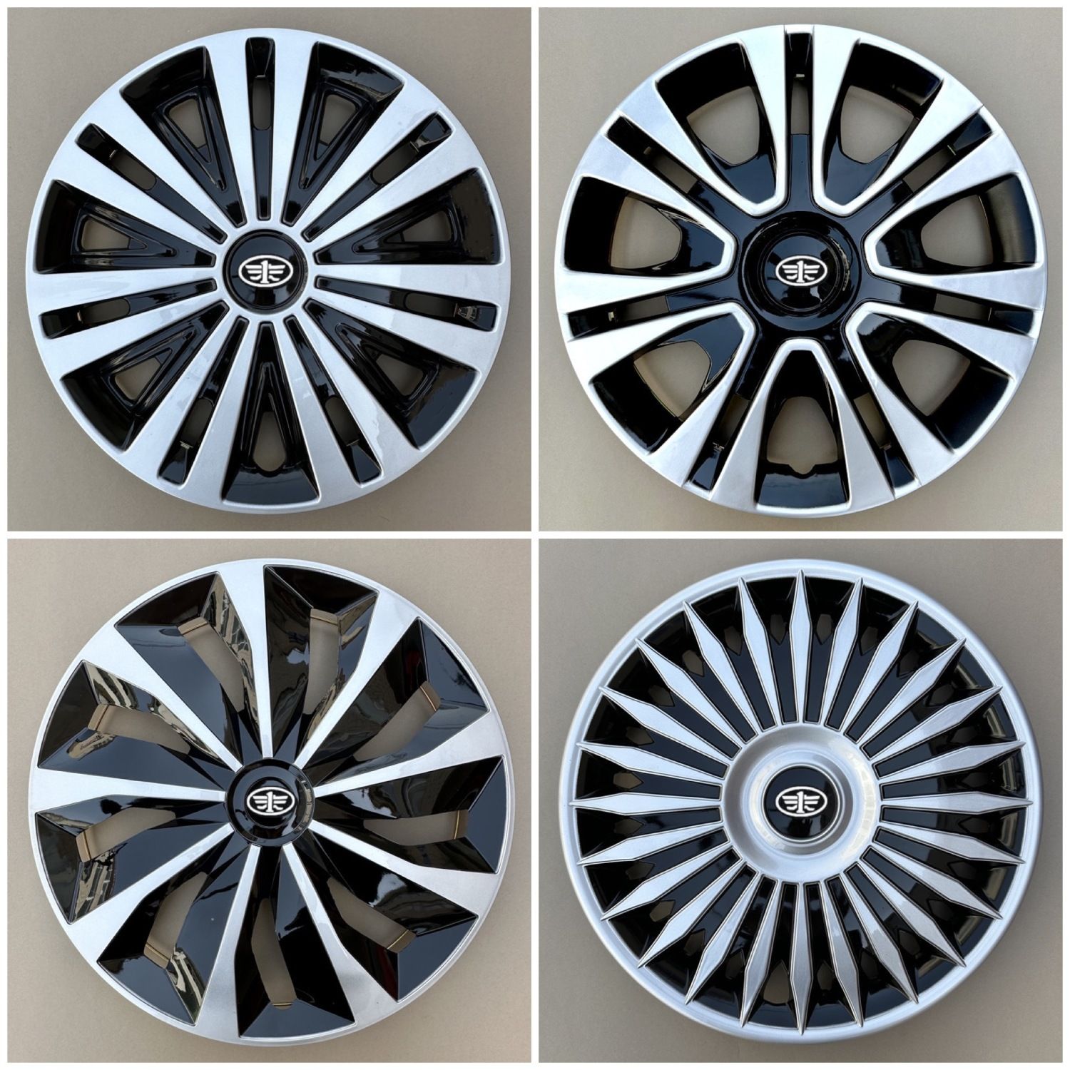 适用一汽佳宝V52V75V77V55威志V2夏利N5轮毂盖轮毂帽改装轮毂罩壳