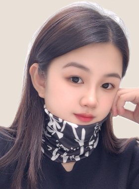 帽子围脖男女套头帽口罩脖套韩版假领子护颈秋冬骑行防风防寒保暖