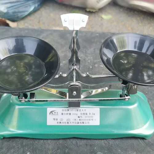 议价恒佳JYT-2架盘天平，最大称量200g，分度值0.2g，带