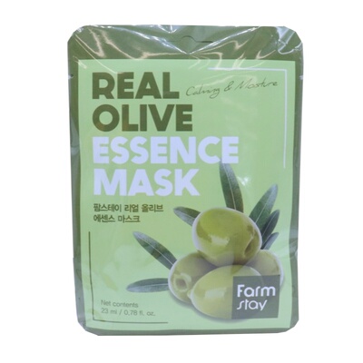 香港直邮韩国Farmstay法曼媞橄榄精华面膜10片装