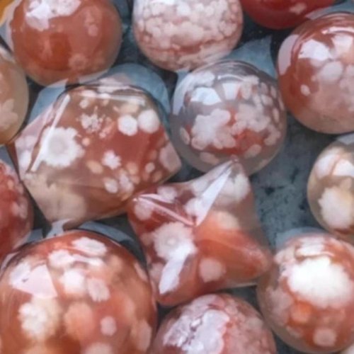 A【101-150】樱花玛瑙吊坠，看准编号，一物一拍，直播间专拍