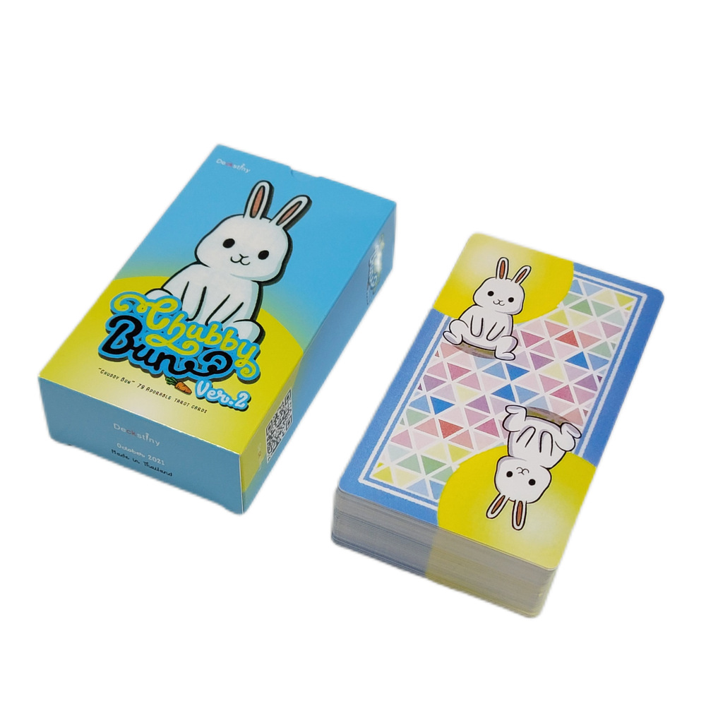 2026年新款塔罗牌 胖嘟嘟兔子塔罗Chubby Rabbit Tarot桌游牌