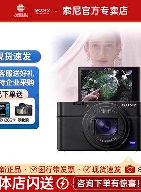 索尼（SONY）DSC-RX100M7 学生旅游自拍数码相机 RX100 VII/黑卡7