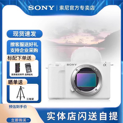 sony/索尼全画幅Vlog旗舰相机 ZV-E1 旅行美颜高清4K视频直播zve1