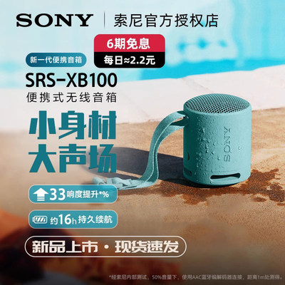 Sony/索尼SRS-XB100便携蓝牙音箱