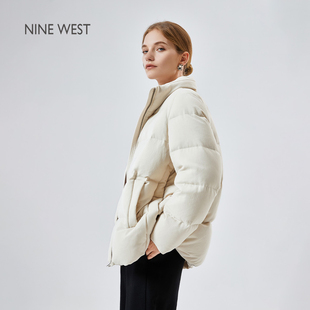 立领短款 Nine 羽绒服女2025秋冬新款 玖熙商场同款 保暖外套 West