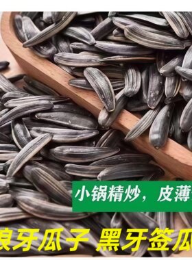黑牙签瓜子狼牙瓜子休闲零食坚果