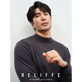 保暖打底半高领针织衫 男士 可机洗毛衣 秋冬高品质100%纯羊毛衫