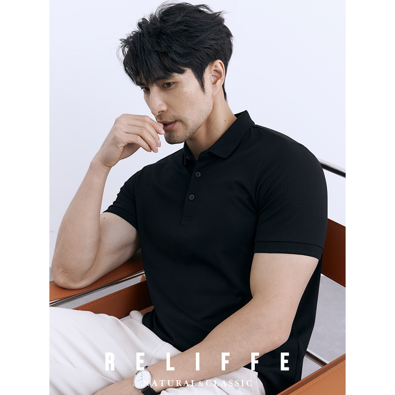 瑞莱夫夏季短袖商务休闲POLO