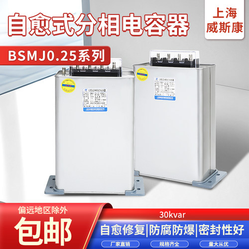 上海威斯康0.25/3YN全系列电容器