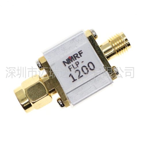 1200MHz 射频 同轴 带通SAW滤波器，带宽 20MHz SMA接口