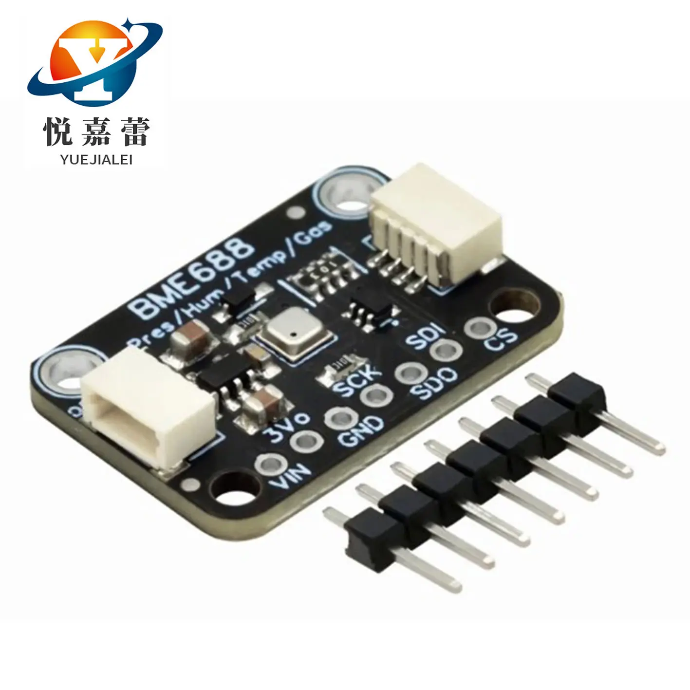 BME688环境传感器模块 温度/湿度/气压/气体 AI智能 I2C