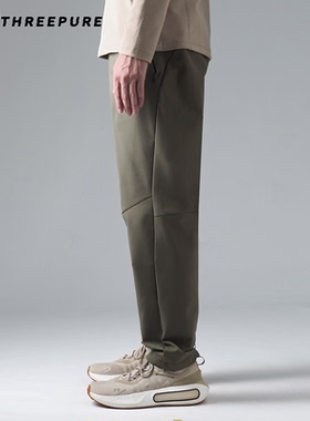 【三无公社】三防加绒户外透气速干梭织运动长裤男冬季保暖软壳裤