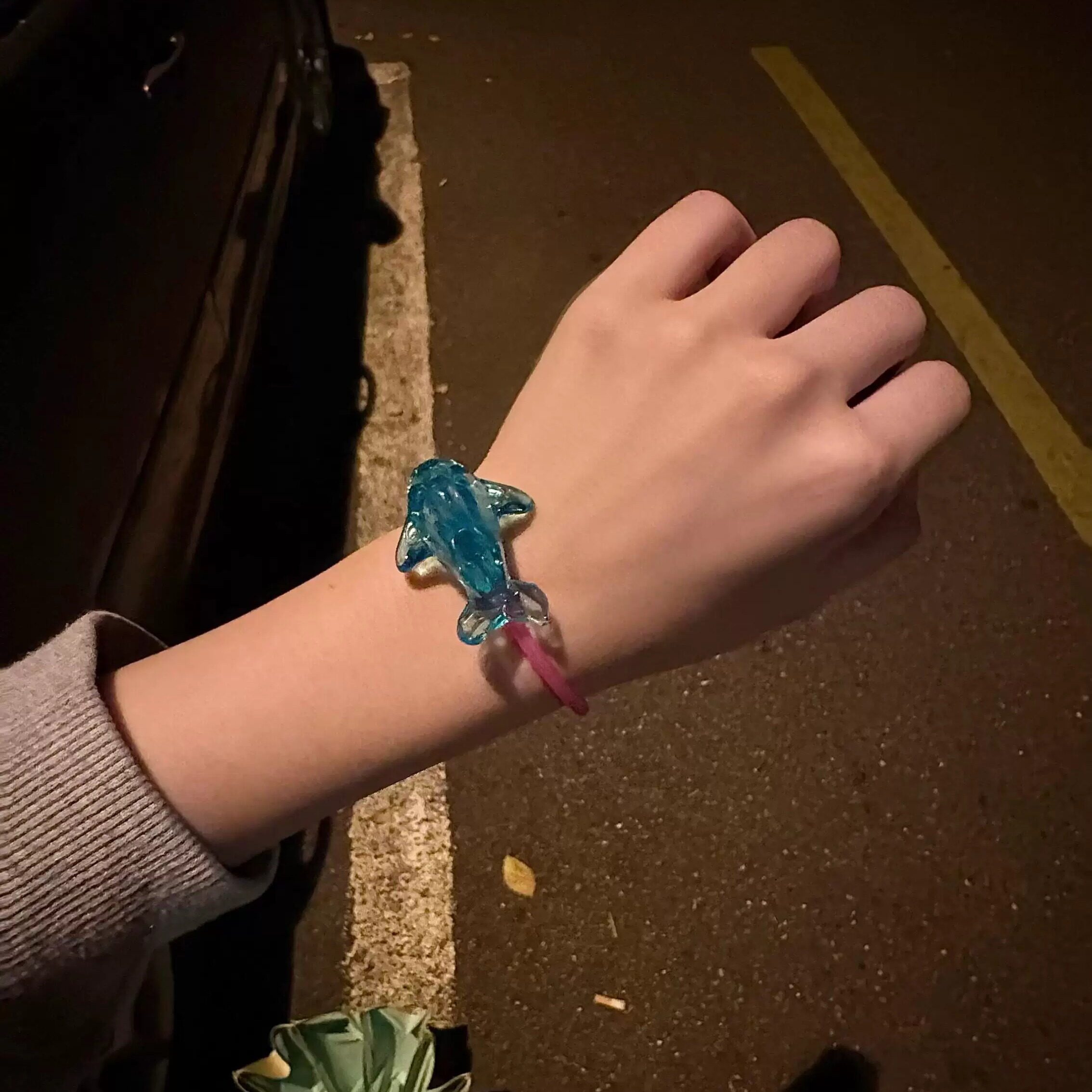 奇趣蛋海豚手环ins风小众设计感美人鱼主题玩具送女生高颜值手环
