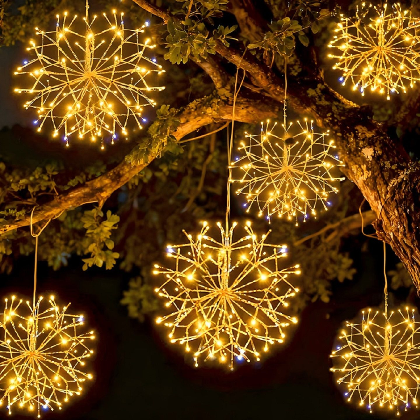 LED烟花球彩灯户外防水挂树装饰灯新年节日树木氛围灯过年烟花灯,节庆用品/礼品,装饰灯,淘宝优惠券,粉丝福利购,淘宝优惠卷