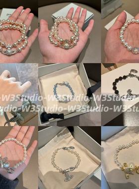 W3Studio土星手链合集土星珍珠链条手链设计感精致百搭时尚手链女