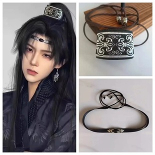 唐明制头饰发饰发冠古装汉服抹额束发带男子头冠高马尾古风男女童