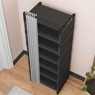 鞋柜家用门口鞋架带防尘罩子小型窄款遮挡帘神器新款2024爆款多层