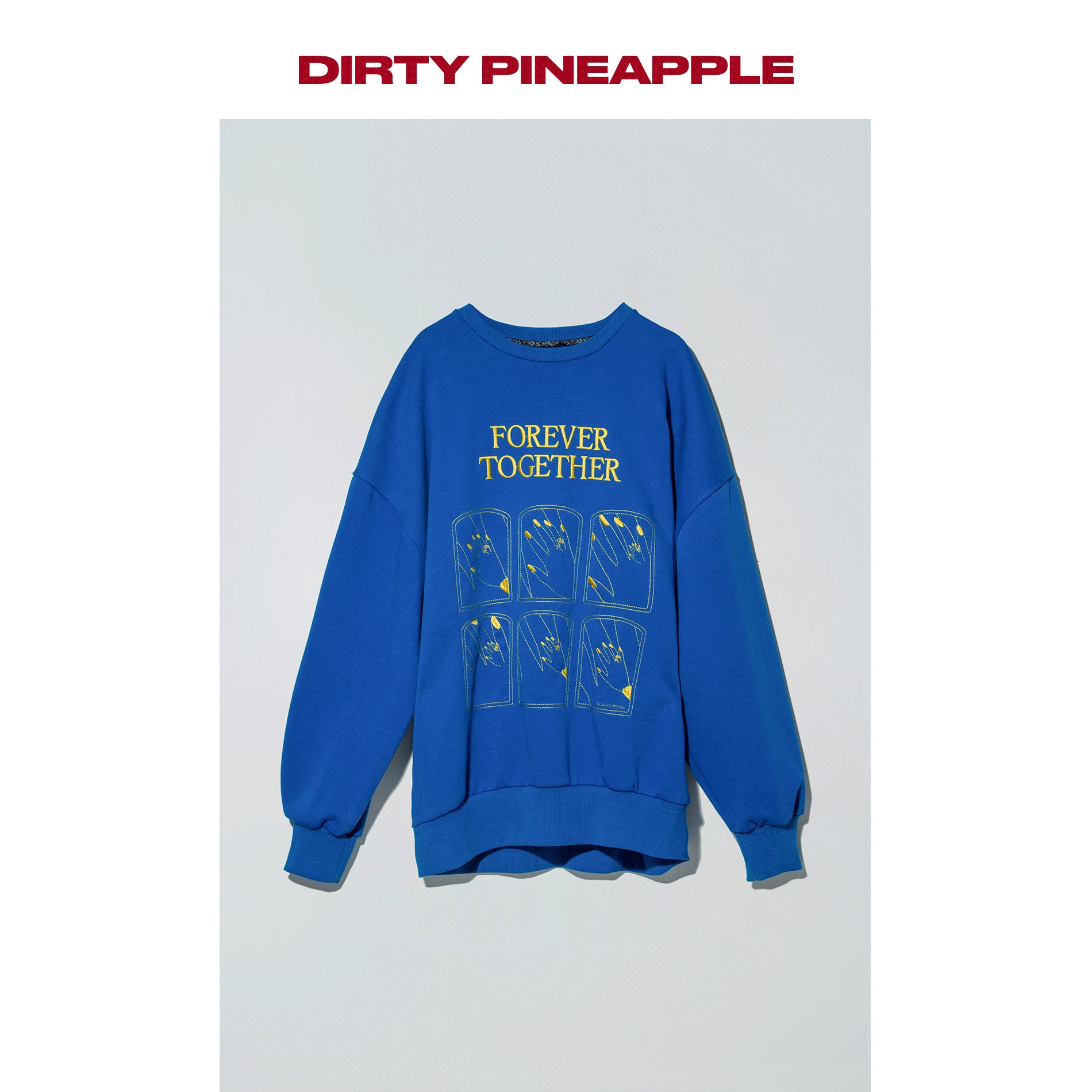 DIRTYPINEAPPLE全棉中性刺绣卫衣