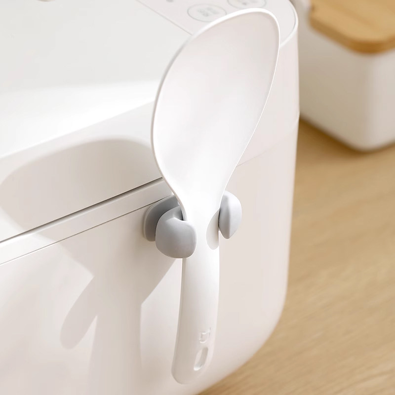 飯勺收納架硅膠掛鉤小粘鉤