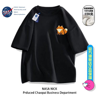 NASA短袖t恤男纯棉潮流ins潮牌