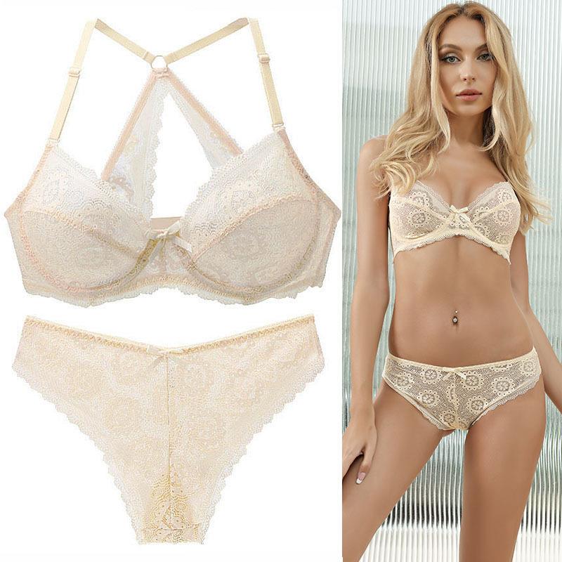 bra back beautiful womens underwear gathered lace sexy thin
