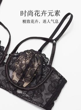 set cup lace big silk bra ear lace sexy underwire bra