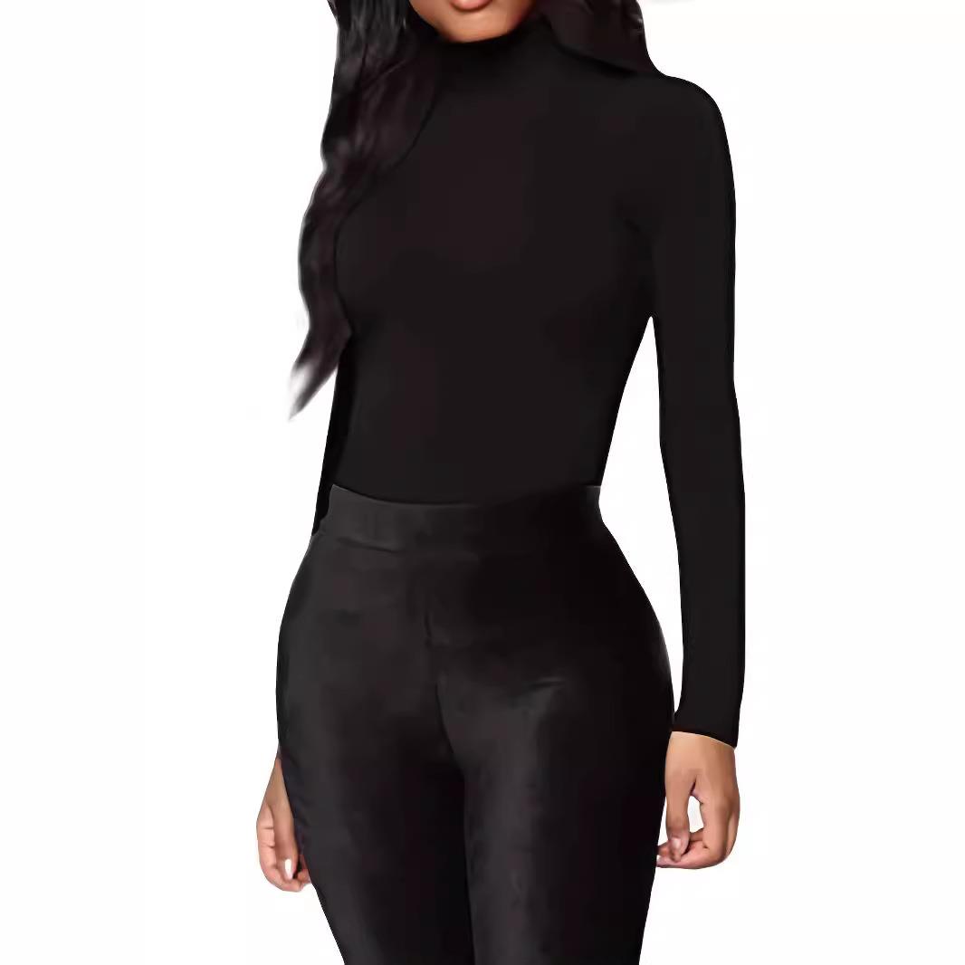 -shirt jumpsuit thong cut high bodysuit tops plush