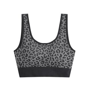 leopard yoga wear suit print moisture Seamless wicking