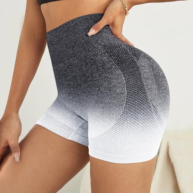 pants booty ruched control tummy waist high workout elastic