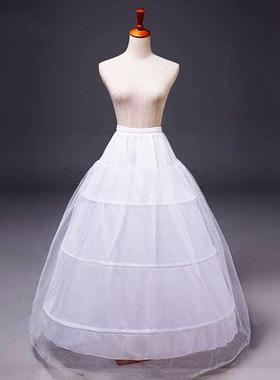 waist elastic cloth lining skirt fluffy net hard lace yarn