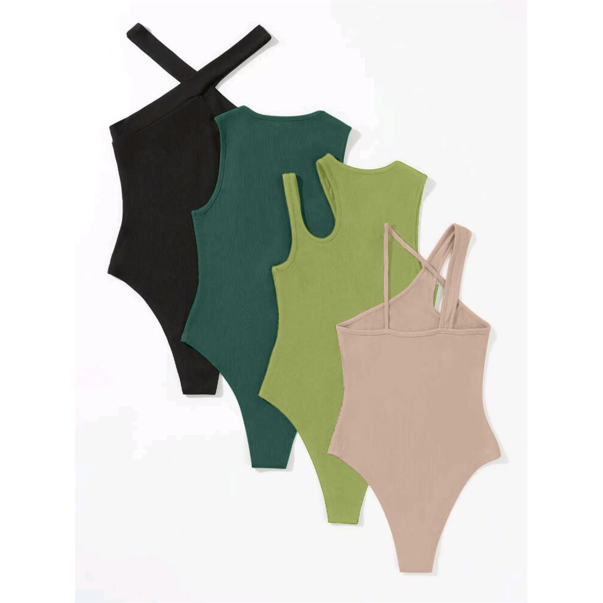 swimwear  trend summer new womens swimwear sexy cross neck