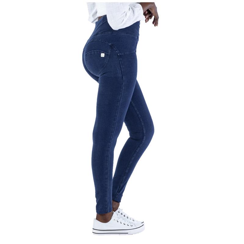 Peach hip jeans high waist hip tight yoga pants female fat