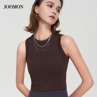 Seamless yoga for back fixed shockproof pad vest chest